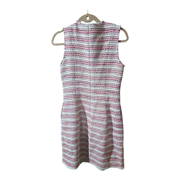 Rebecca Taylor Tweed Fringe Dress - Size 8 - Picture 3 of 11